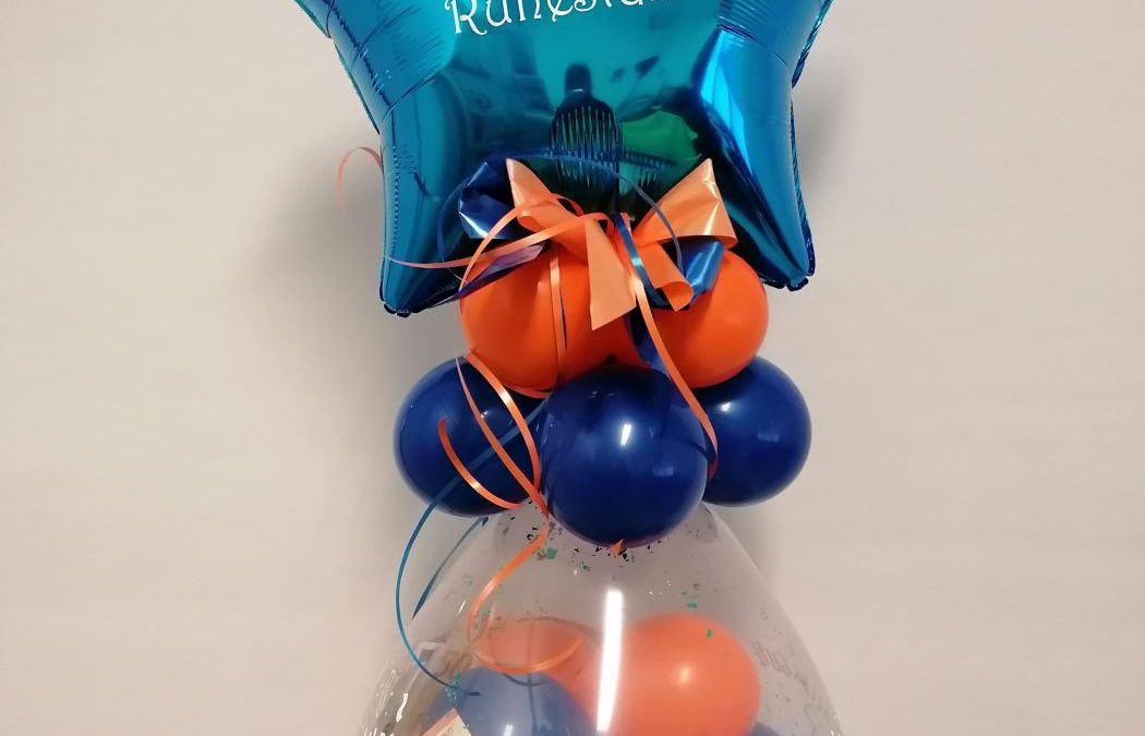 Geschenkballon zum Ruhestand