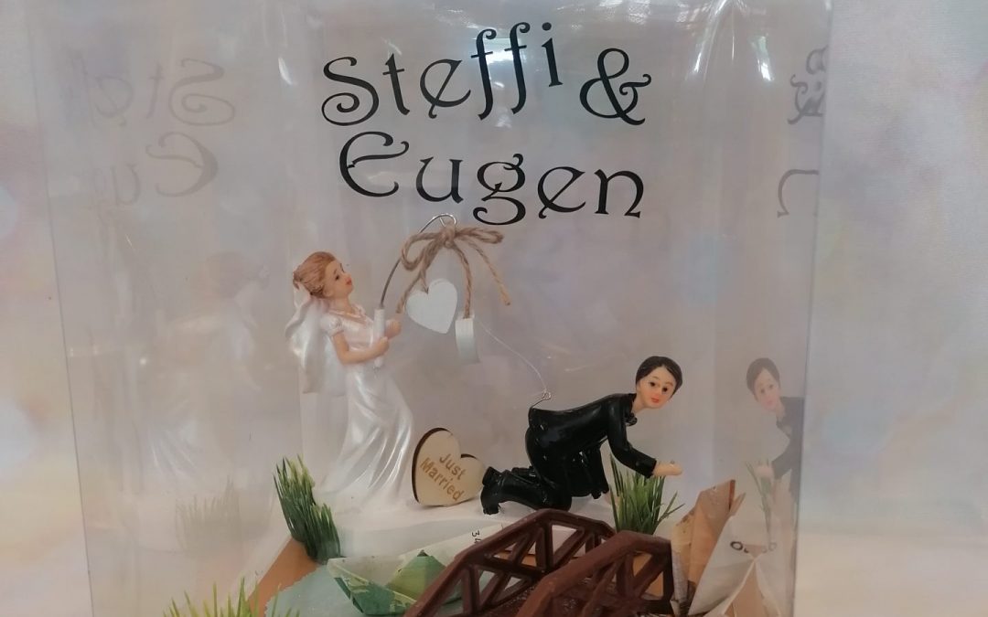 Geldgeschenk zur Hochzeit personalisiert