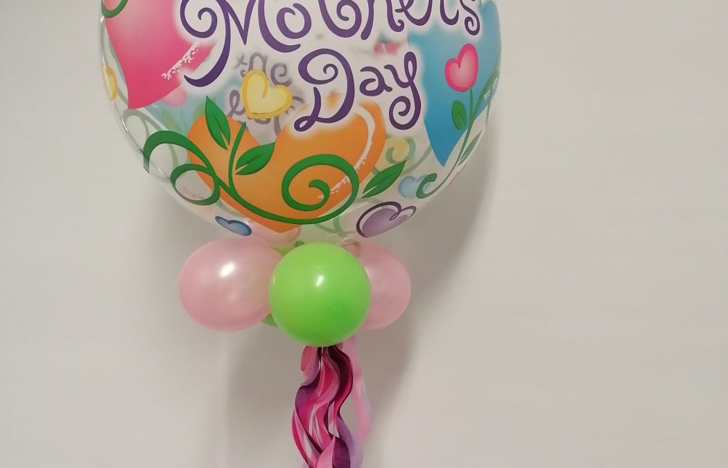 Bubbleballon zum Muttertag