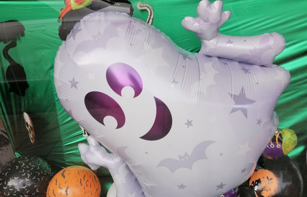 Folienballon Halloween Geist